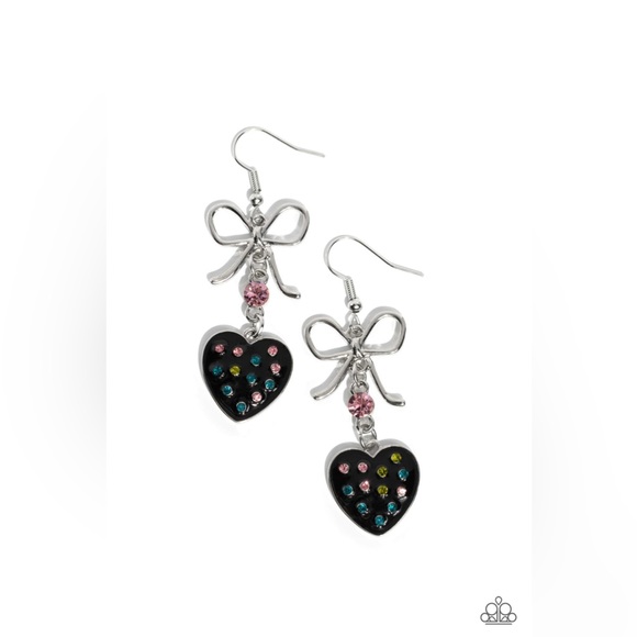 Heart earrings - Picture 2 of 2